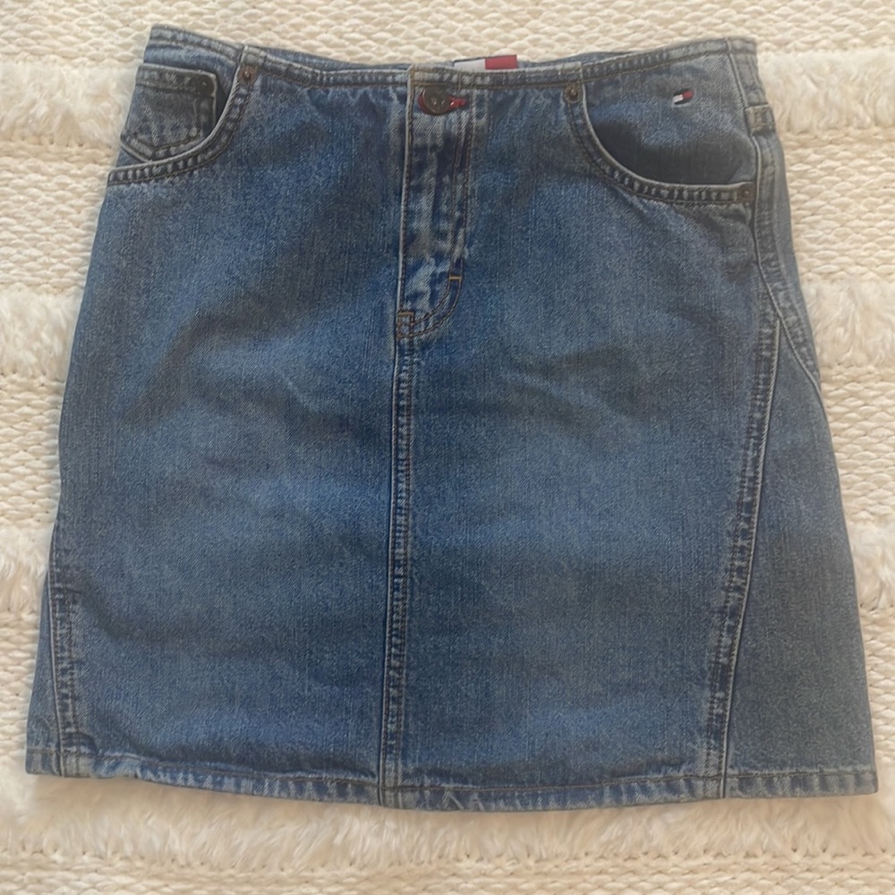 Tommy Hilfiger girls jean skirt